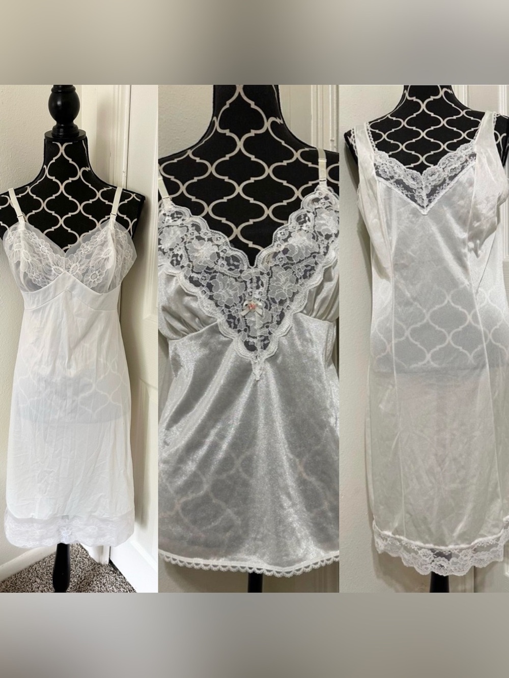 Vintage lingerie slips